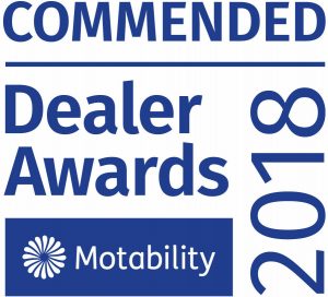 Commended mobility dealer award 2018