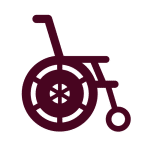 a mobility wheelchair icon