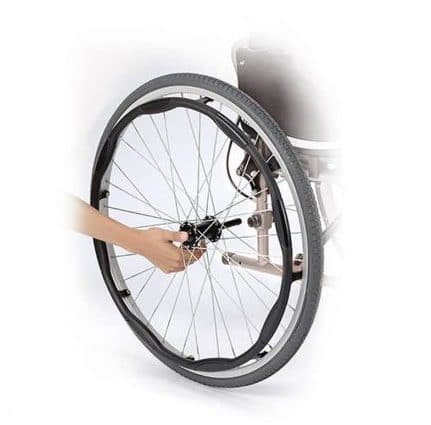 Ergo 125 quick release wheels