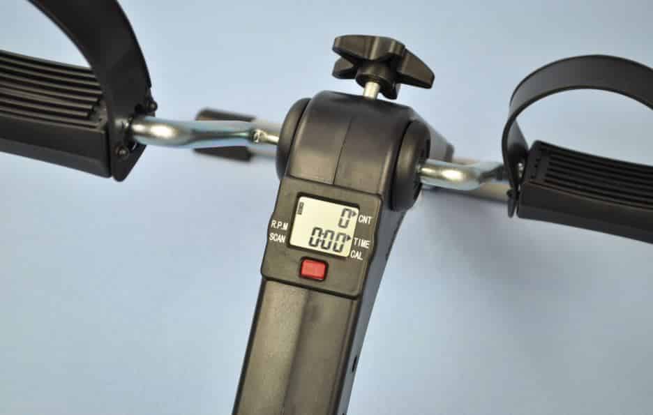 Digital pedal exerciser display