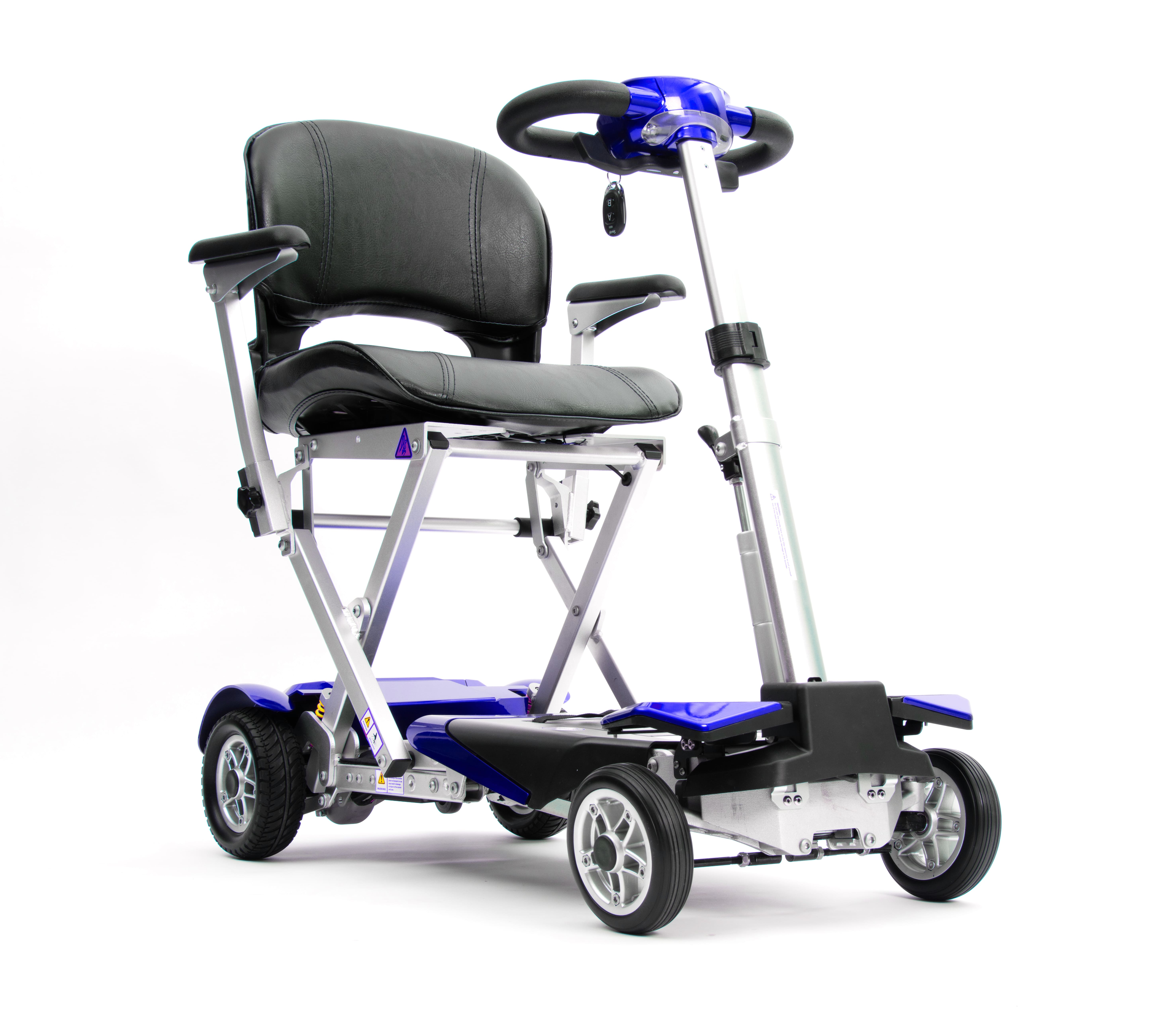 Drive AutoFold Elite Scooter Blue