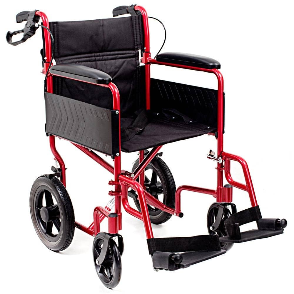 Karma i-Lite Transit Wheelchair (Red)