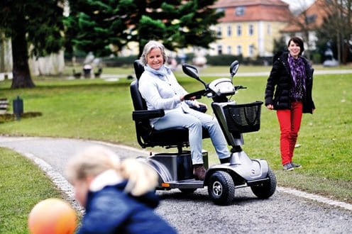 Sunrise S425 Mobility Scooter active lifesytle