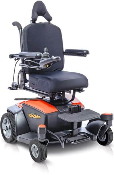 Quantum Kozmo powered wheelchair - Orange