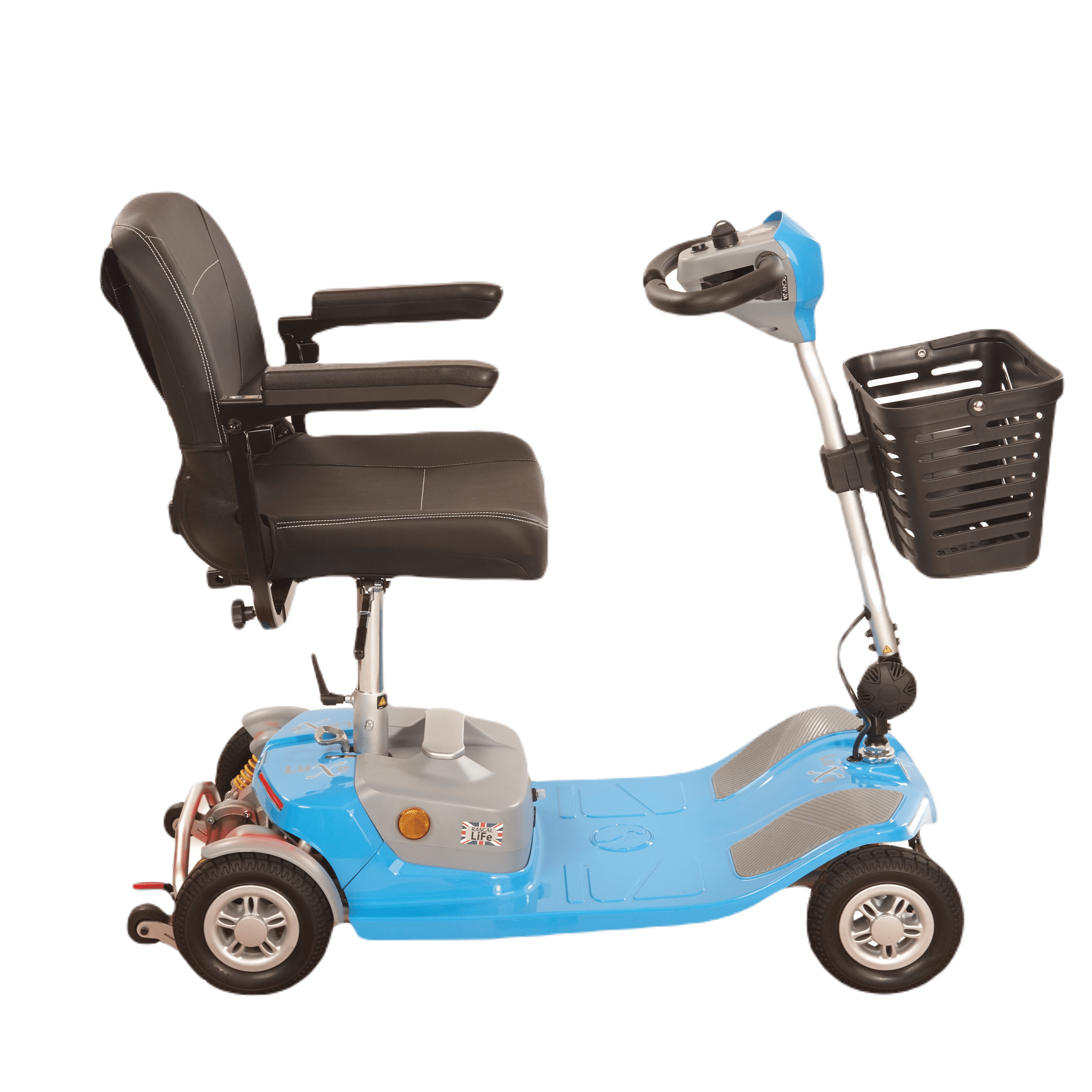 Luxe Rascal Blue Side on Right with Lights 011