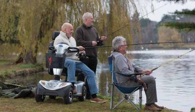 Leisure activities with the Invacare Comet Mobility Scooter