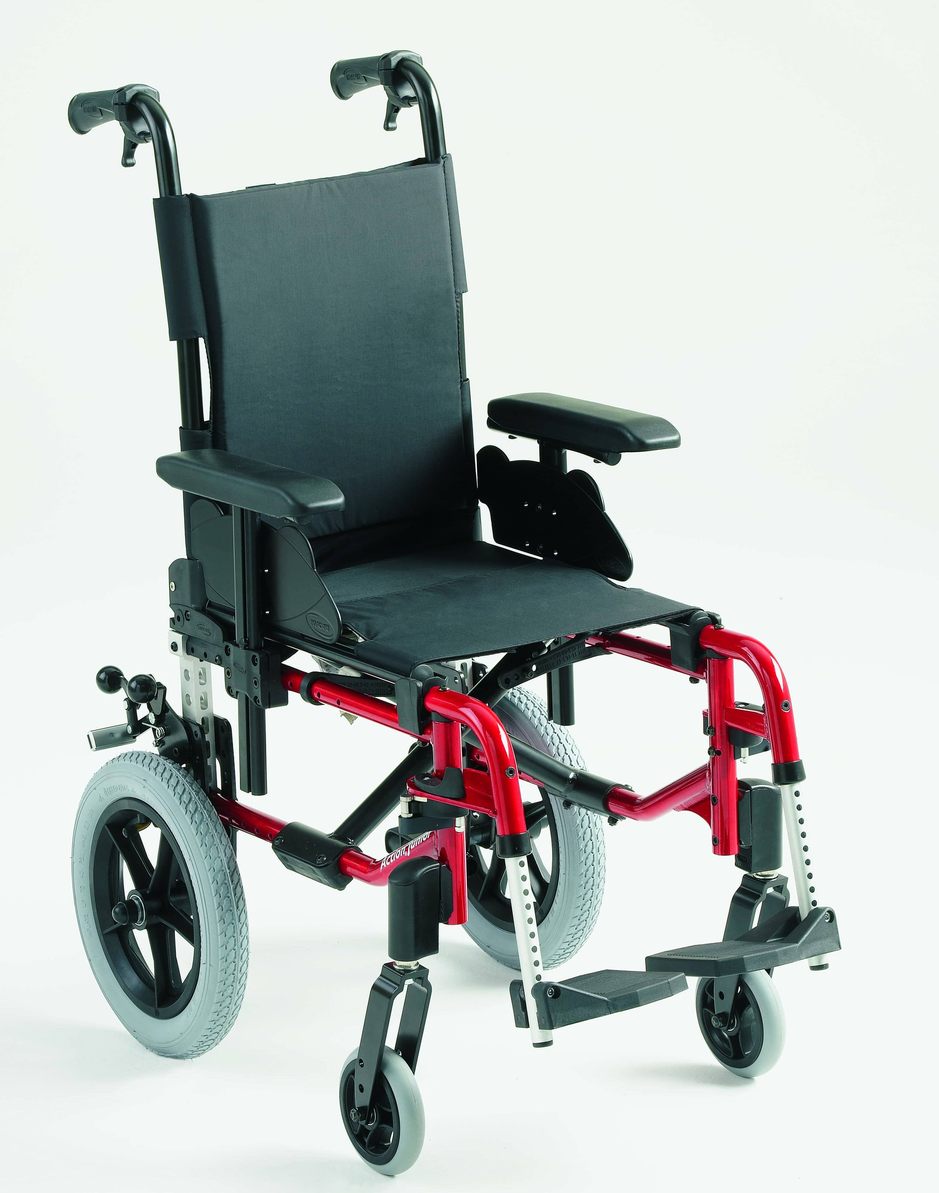 Action 3 paediatric wheelchair small in red