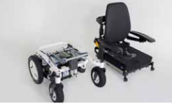 Removable seat unit on the Invacare Bora Powerchair