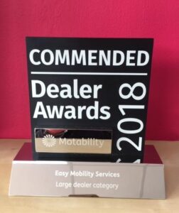 Mobility Shop dealer award