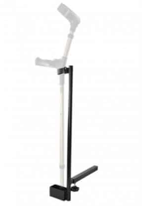 Scooter cane and crutch holder