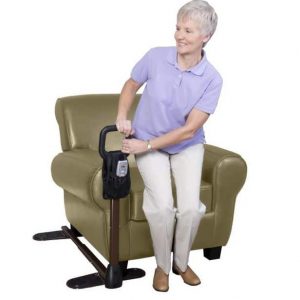 Sofa standing cane aid