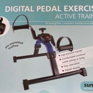 Digital pedal exerciser