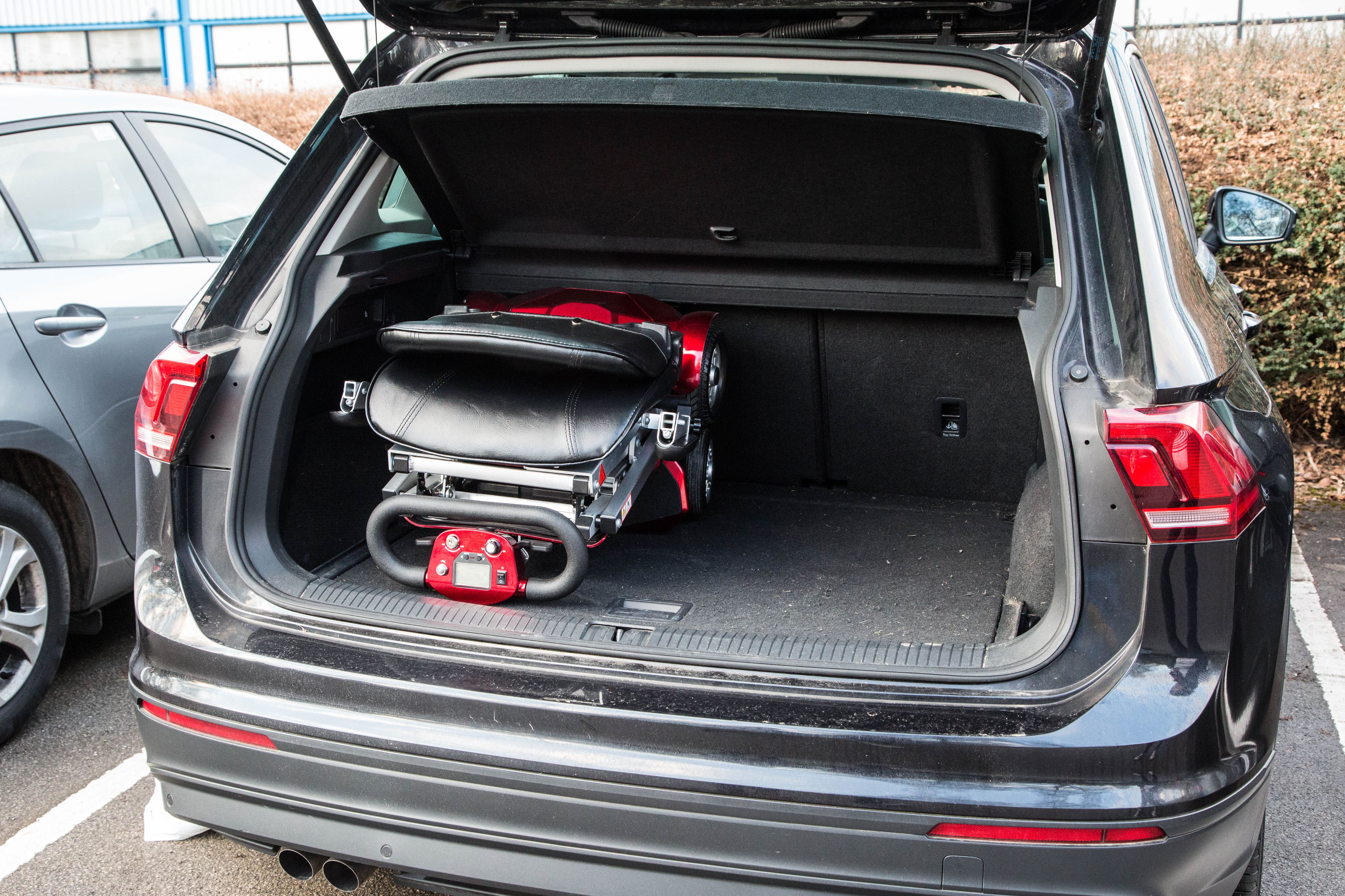 Drive AutoFold Elite Scooter boot storage