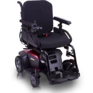 Quantum Kozmo powered wheelchair - Red