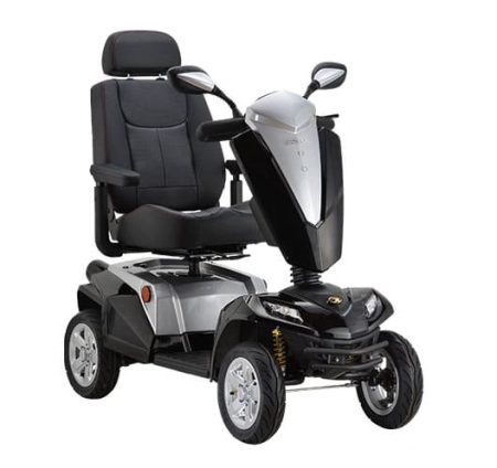 Kymco Maxer ER Large Class 3 Mobility Scooter Black
