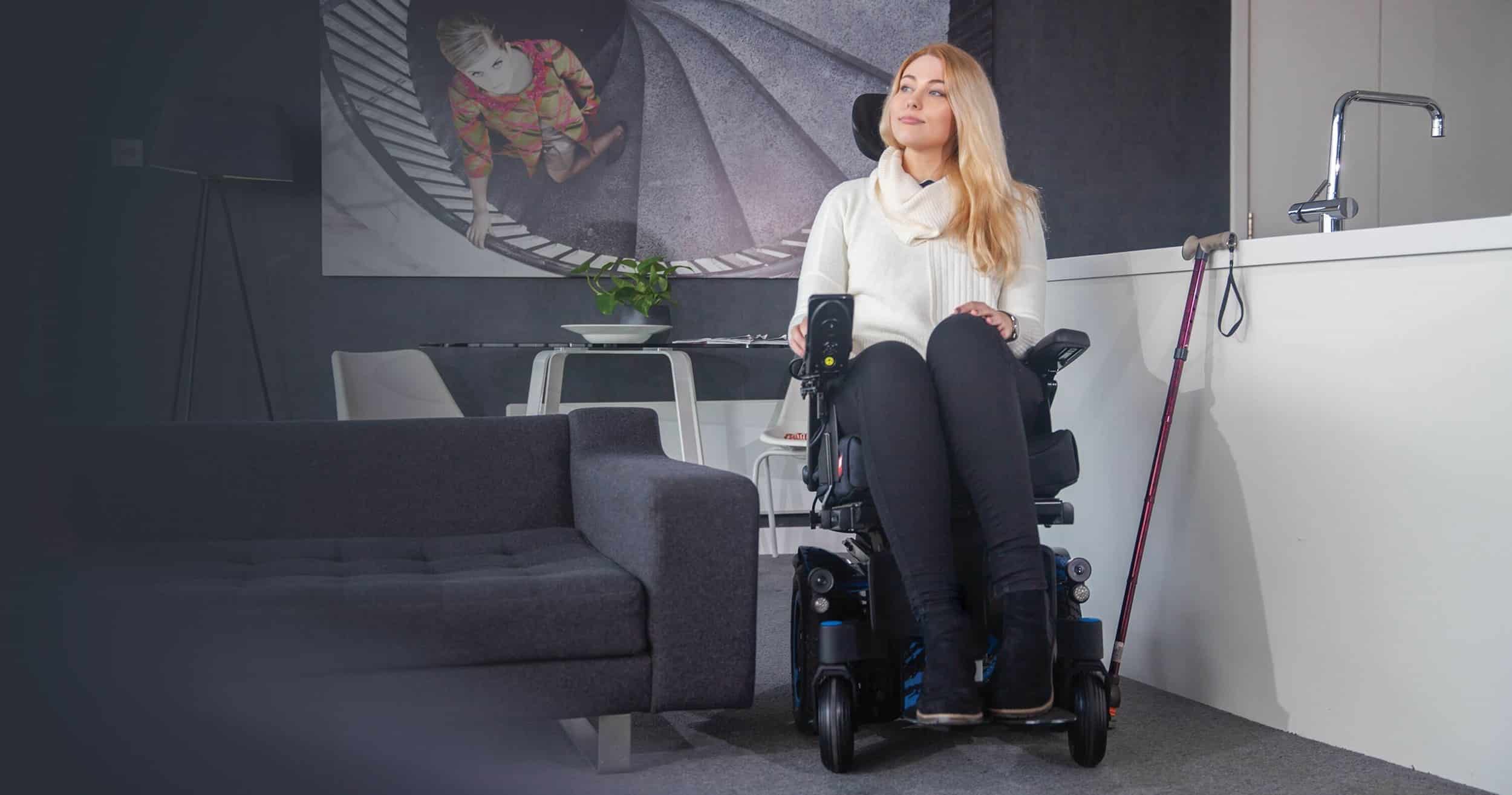 Quickie Q300M MINI SEDEO Pro mobility powered wheelchair