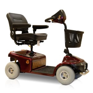 Soveriegn Plus Mobility Scooter in red