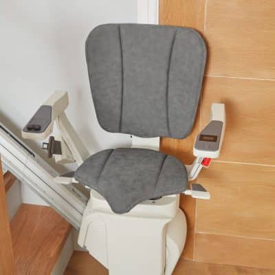 Ergo straight stairlift seat - grey