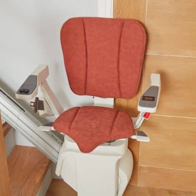 Ergo straight stairlift seat - ruby