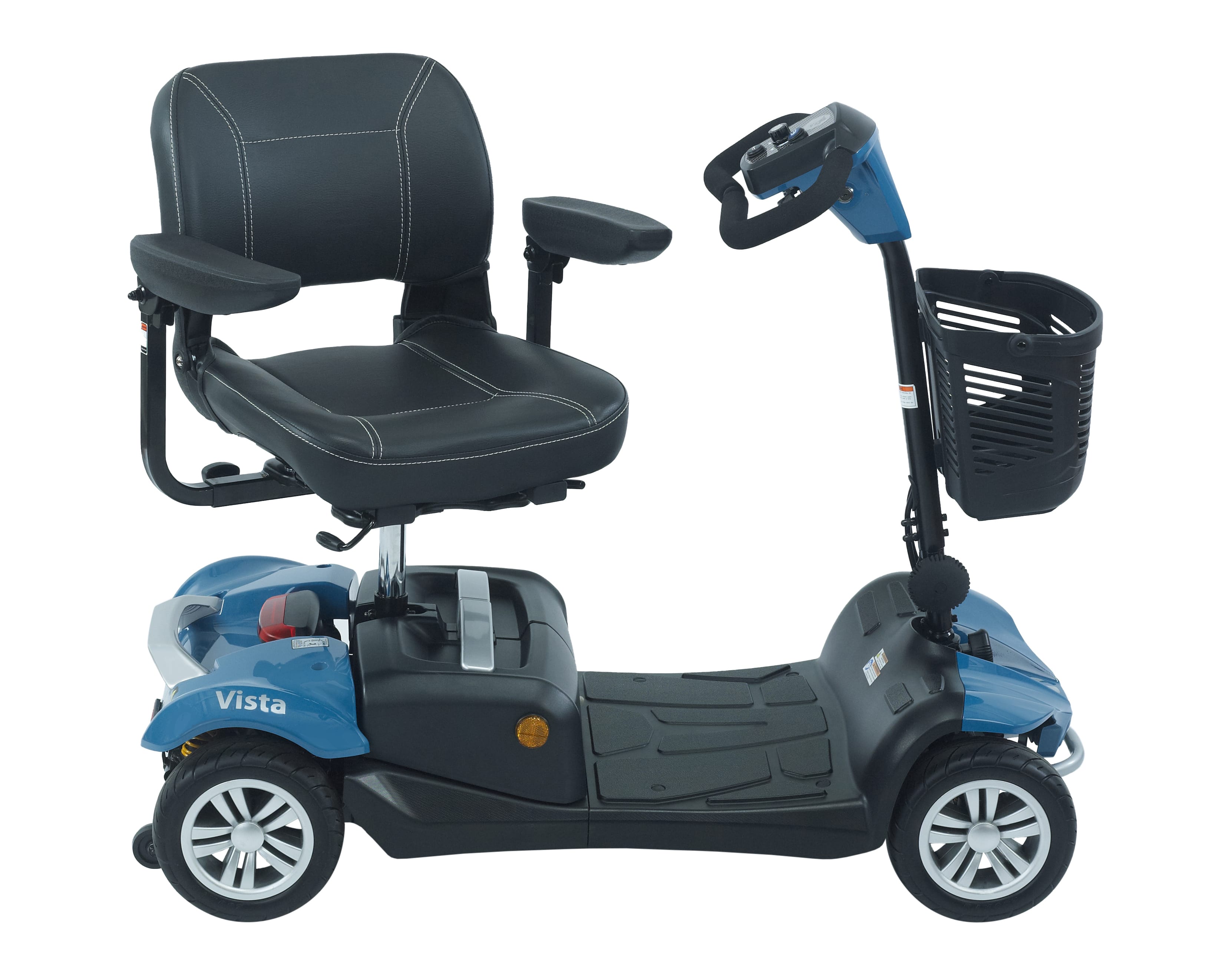 Vista mobility scooter- Swivel Seat - Oxford Blue- Feb19PS 14860