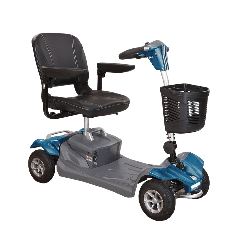 Vista Liteway Oxford Blue mid sized mobility scooter
