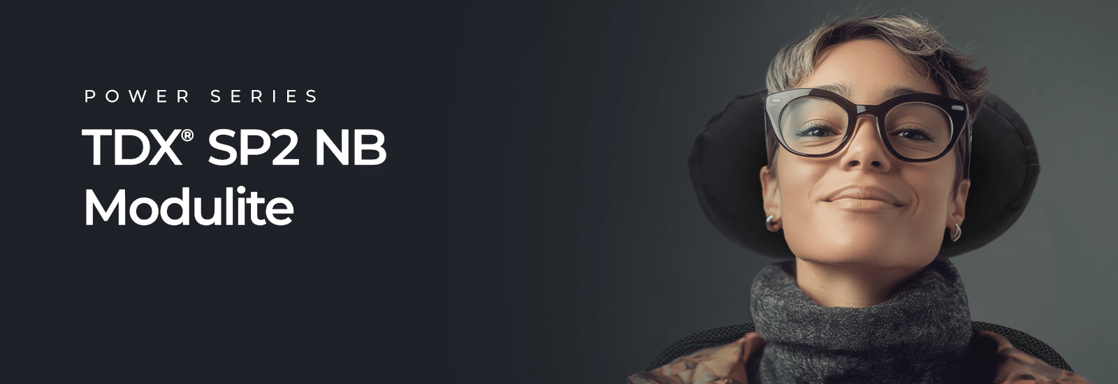 TDX Power chair modulite banner