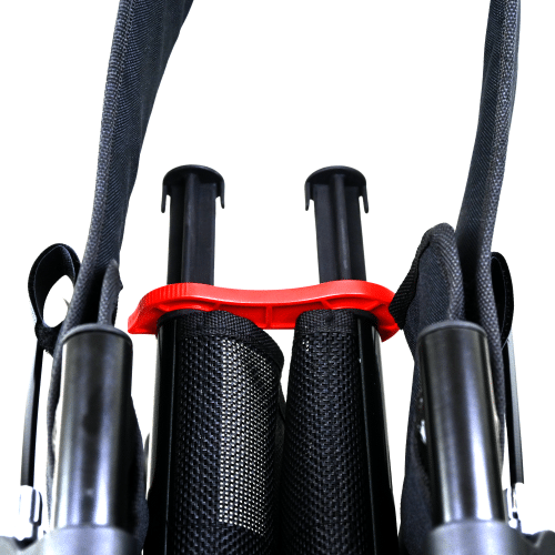 Zoom Ultra rollator walking aid folded top view