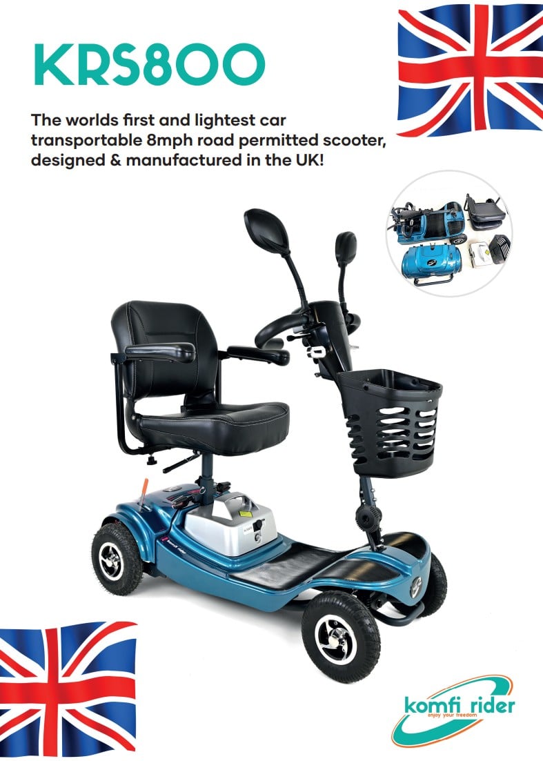 KRS800 mobility scooter manual